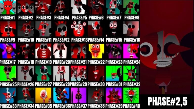 Incredibox Sprunki – Phases 2- Phase 2 |2,2| |2,5| |2,7| |3| – (Transformation)
