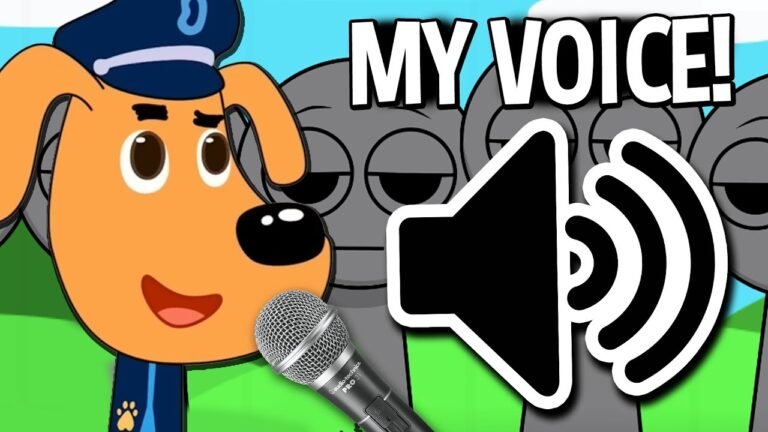 SPRUNKI SHERIFF LABRADOR BUT WITH MY VOICE 😂