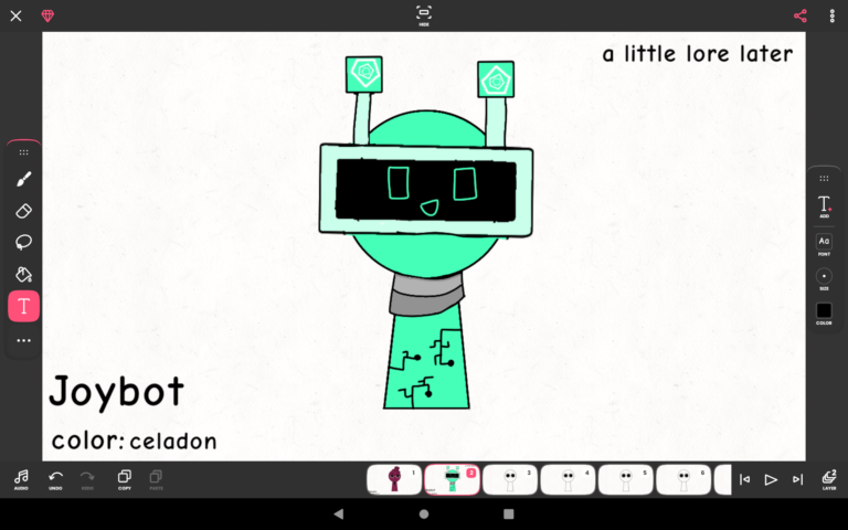 new oc, joybot!!!