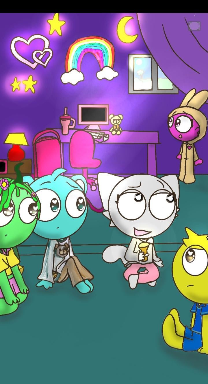 the Sprunki sleepover