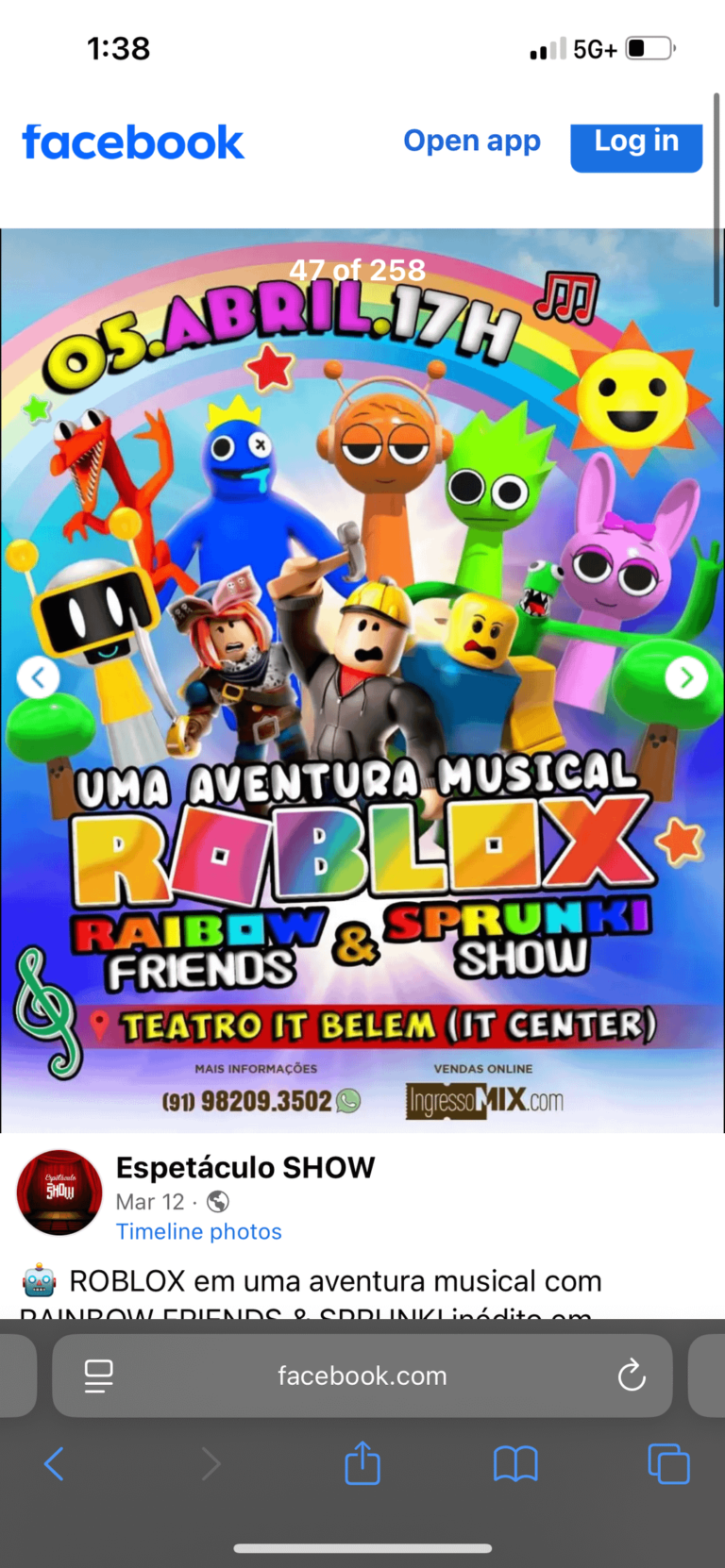 A bootleg Sprunki live show in Belem, Brazil/Manaus, Brazil.