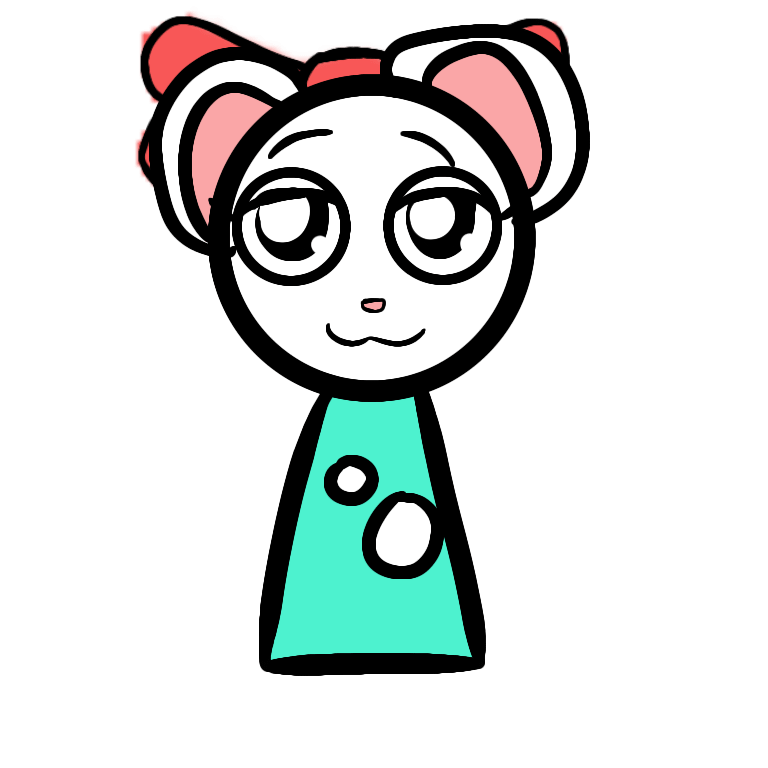 Rinny from Pretty Blood as a sprunki oc
