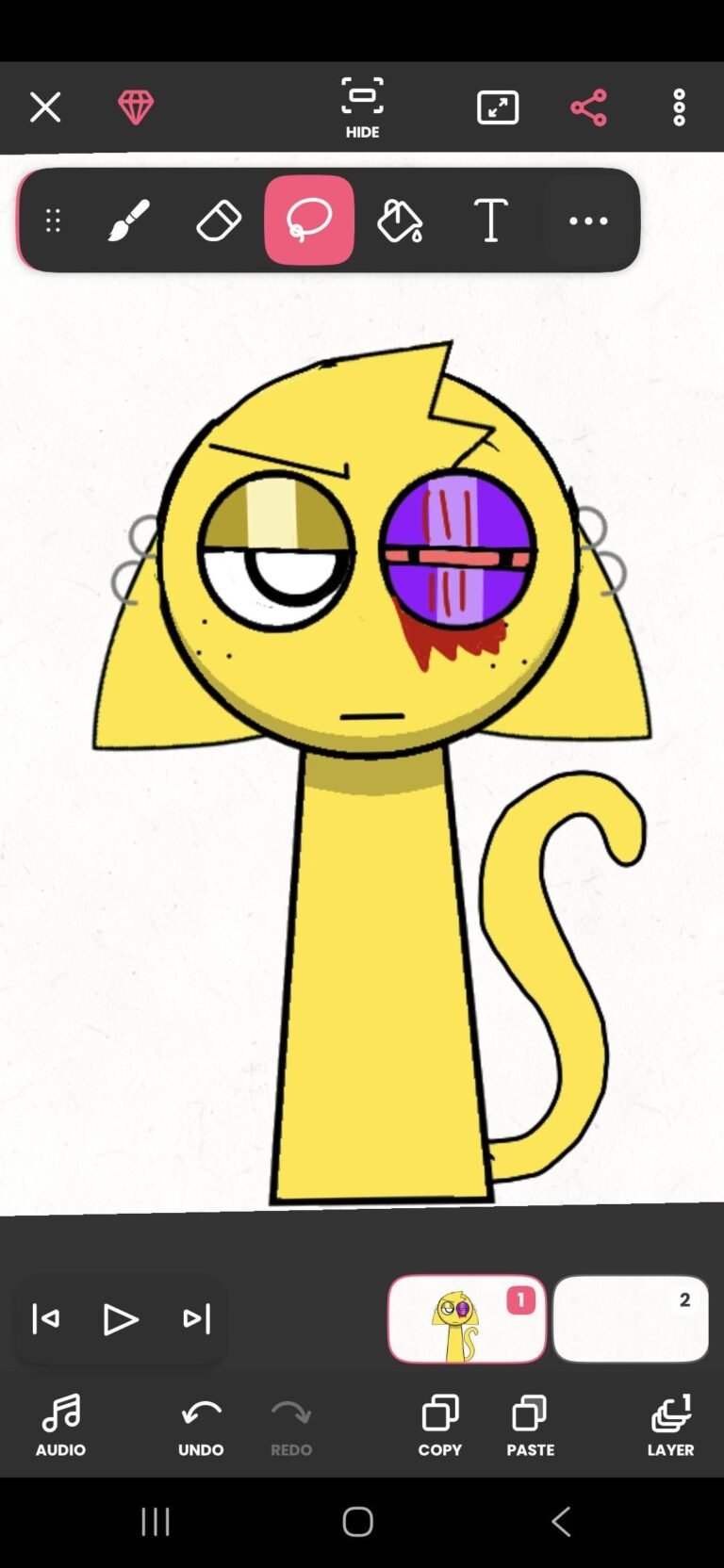 Wanna know what James looks like without his eyepatch? Here it is. How would your OC react?